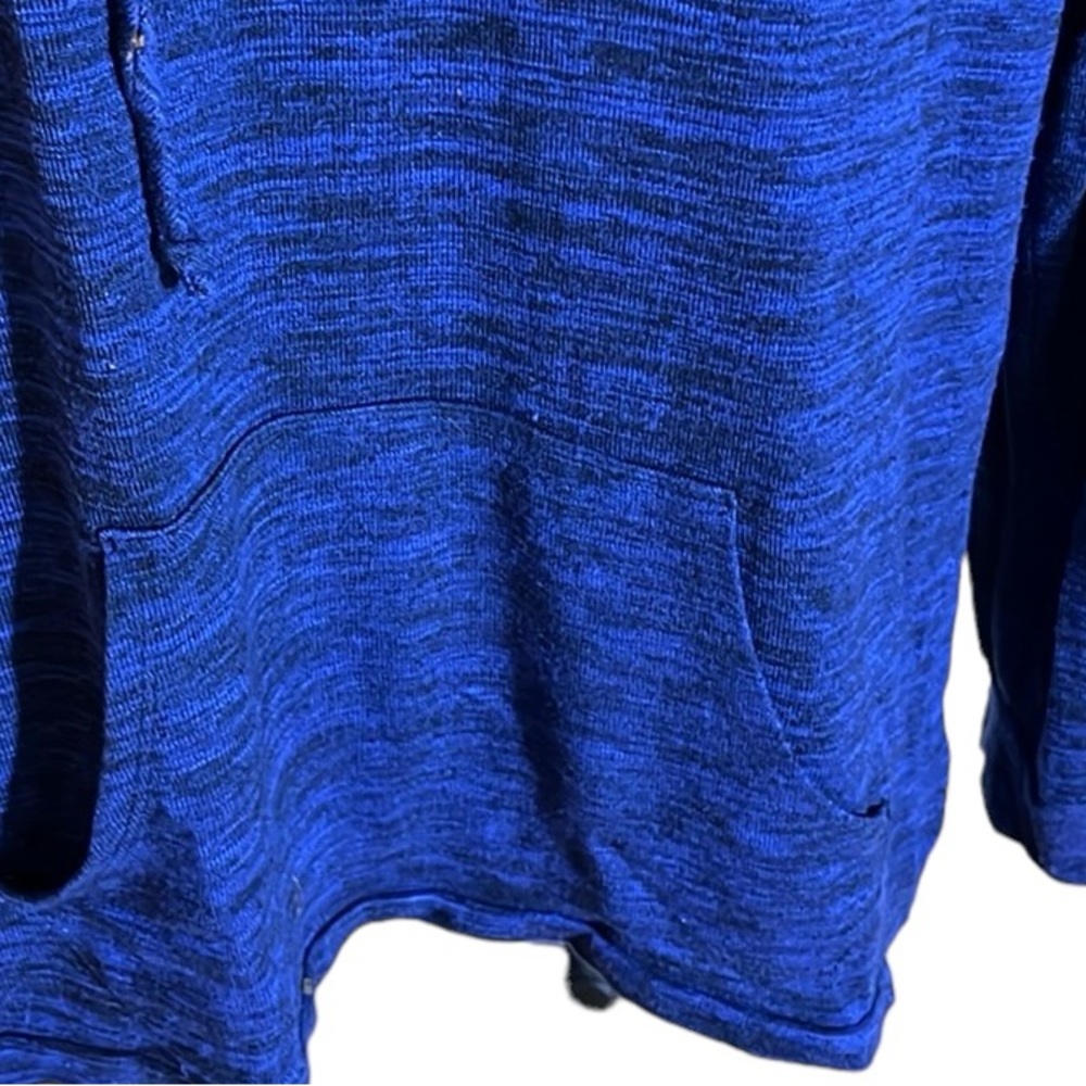 Mossimo Supply Co. size XL violet & black hooded sweater with wrap open back - Picture 8 of 16